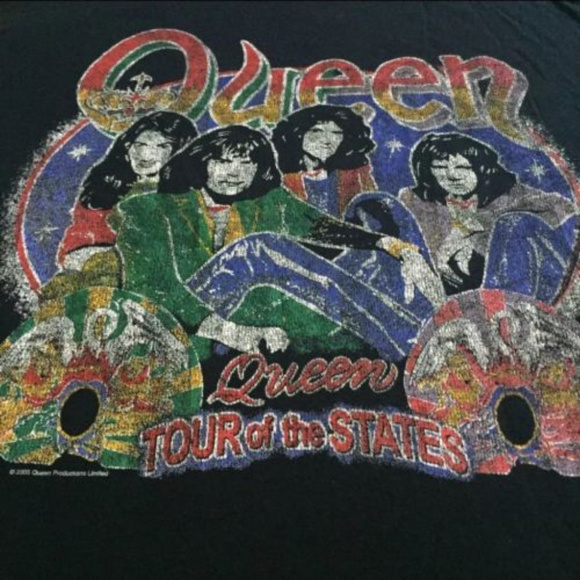 Other - Queen Freddy Mercury Vintage Black Shirt 2005